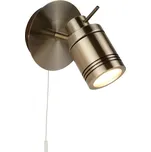 Searchlight 6601AB SAMSON nástěnné svítidlo GU10 1x4W 350 lm IP44 + Žárovka zdarma + K nákupu nad 3000 Kč dárek zdarma