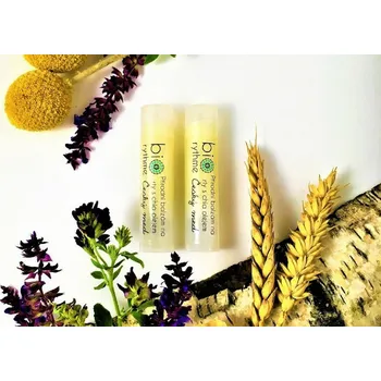 Péče o rty Biorythme balzám na rty s chia olejem Český med 4,8 ml