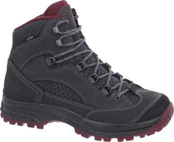 Dámská treková obuv Hanwag Banks II Lady GTX Asphalt/Dark Garnet