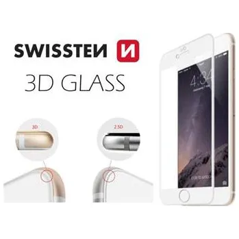 Swissten Tvrzené Sklo 3D H pro Apple iPhone 6/6S Plus bílé