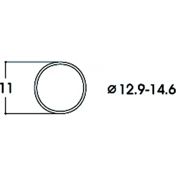 Modelová železnice Bandáž pro kolo 12,9 - 14,6 mm 1 ks - Roco 40070