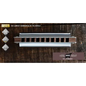 Foukací harmonika 1847 CLASSIC LOW - LA