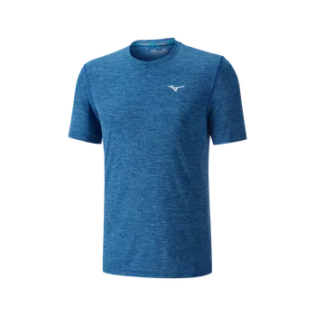 Mizuno Impulse Core Tee modré M Pánské tričko Mizuno Impulse Core Tee modré M