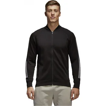 Recenze Adidas M ID Kn Bomber CG2130 černá Pánská mikina Recenze Adidas M ID Kn Bomber CG2130 černá