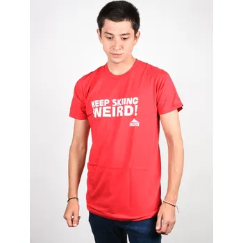 Pánské tričko Line Traveling Circus červené