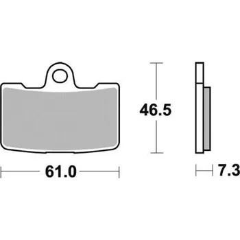 Brzdová destička Vesrah Brzdové destičky VD9038RJL