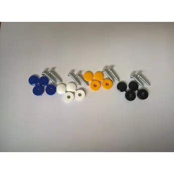 Spojovací materiál Šrouby na připevnění SPZ s krytkou