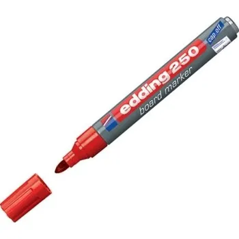 Popisovač na tabule Edding E250, červený