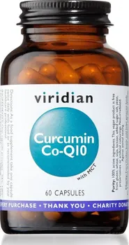 Přírodní produkt Viridian Curcumin Co-Q10 60 cps.