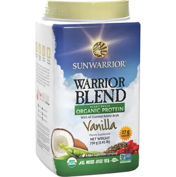 Sunwarrior Protein Blend 750 g, vanilka