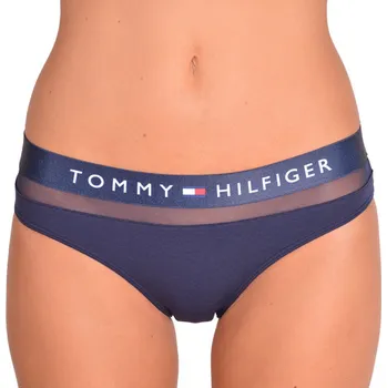 Kalhotky Tommy Hilfiger Sheer Flex Cotton Bikini Navy Blazer