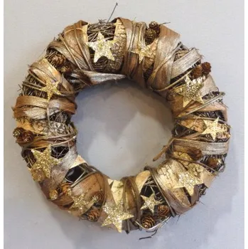 Věnec 530-0046 věnec vánoční luxusní 32 cm