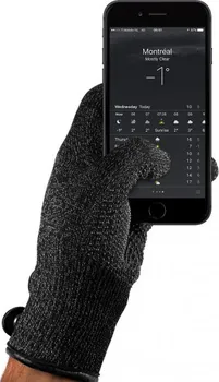 Rukavice Mujjo Jednovrstvé dotykové rukavice pro SmartPhone černé