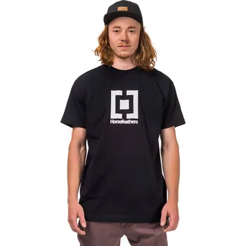Pánské tričko Horsefeathers Base Black 2018/2019 M