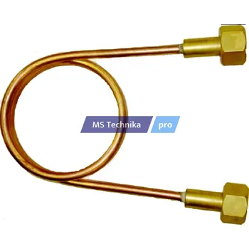 GCE Přepouštěcí spirála Argon Kyslík 1 m 200 BAR W21,8