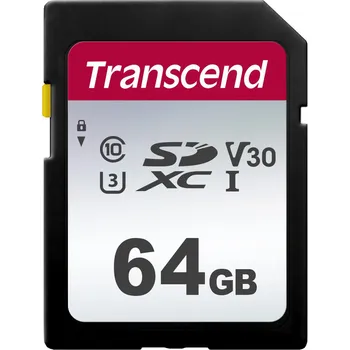 Paměťová karta Transcend 300S SDXC 64 GB  (TS64GSDC300S)