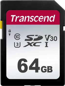 Paměťová karta Transcend 300S SDXC 64 GB  (TS64GSDC300S)