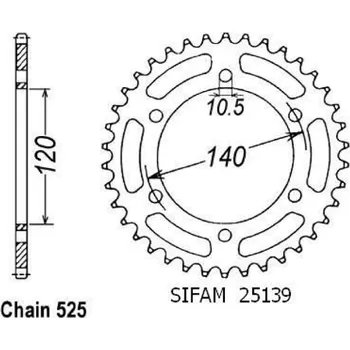 Motodíl Sifam Rozeta pro Suzuki 25139CZ45