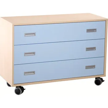 Komoda Skříňka zásuvková se 3 zásuvkami