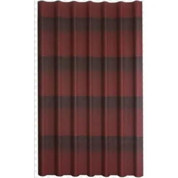 bitumenová deska Onduline bitumenová červená Tile 7vln