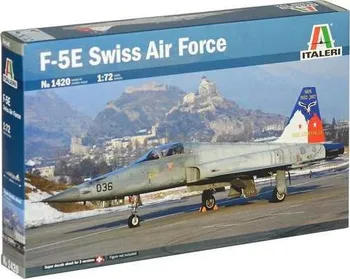 Plastikový model Italeri F-5E Swiss Air Force 1:72