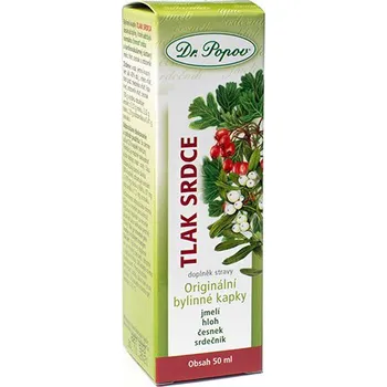 Přírodní produkt Tinktura Tlak - srdce 50ml Dr.Popov