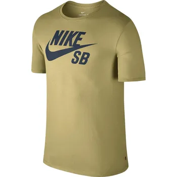 Pánské tričko Nike SB Logo Tee žluté L