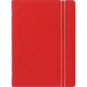 Diář Filofax notebook kapesní červený