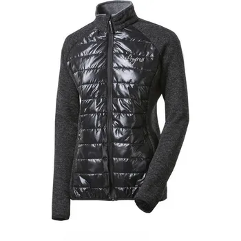 Dámská větrovka Progress Dinara Wool černý melír/černá, M