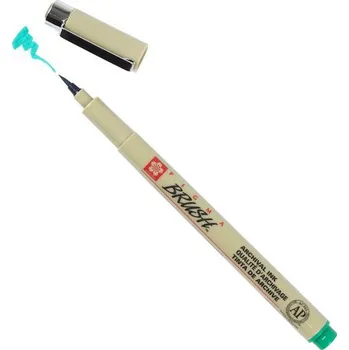Sakura Pigma Brush, zelený