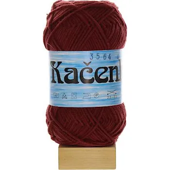 Příze Niťárna Česká Třebová Kačenka tmavě rezavá 3564