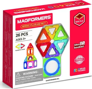 Stavebnice Magformers Magformers Basic Plus 26 dílků