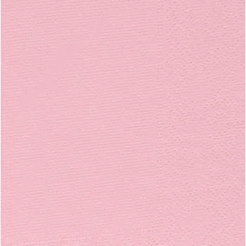 Papírový ubrousek Ubrousky 2V růžové 40 x 40 cm (50 ks)