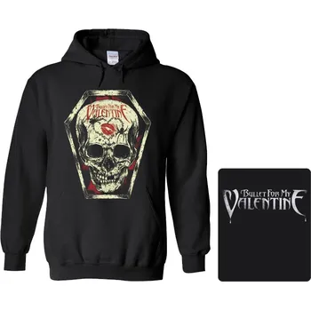 Pánská mikina mikina s kapucí Bullet For My Valentine Skull