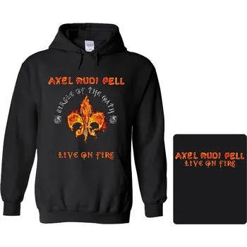 Pánská mikina mikina s kapucí Axel Rudi Pell - Live On Fire