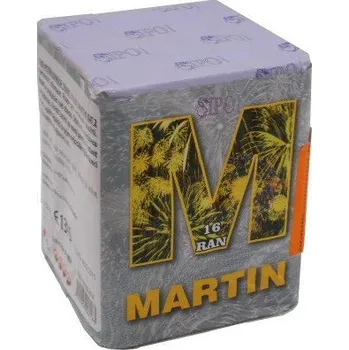 Zábavní pyrotechnika Ohňostroje SIPO s.r.o. Kompakt MARTIN 16 ran