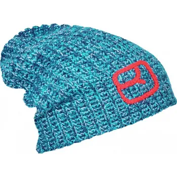Čepice Ortovox Beanie Melange Aqua uni