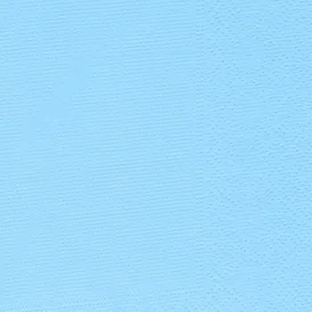 Papírový ubrousek Ubrousky 2-vrstvé, 33 x 33 cm světle modré (50 ks)