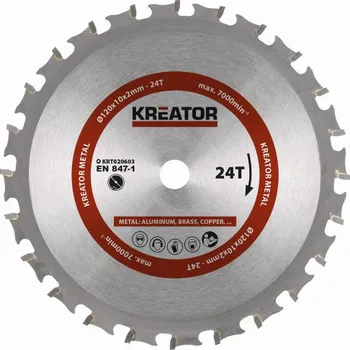Pilový kotouč KREATOR KRT020603 120 mm