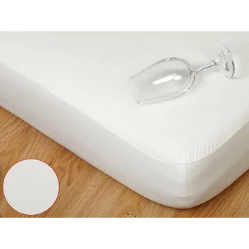 Povlečení Dadka Vracov Dermofresh nepropustné prostěradlo bílé 180 x 200 x 15 cm