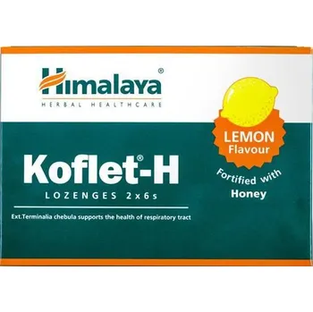 Přírodní produkt Himalaya Koflet-H citrón 12 tbl.