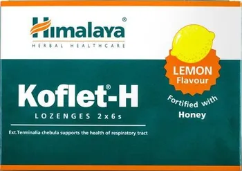 Přírodní produkt Himalaya Koflet-H citrón 12 tbl.