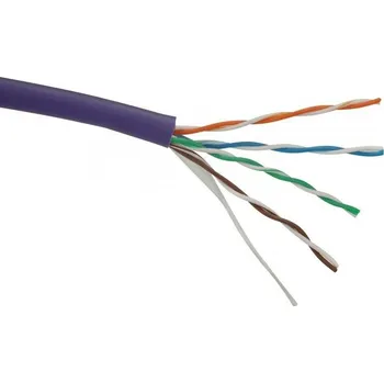Síťový kabel Instalační kabel Solarix UTP, Cat5E, drát, LSOH, box 305m SXKD-5E-UTP-LSOH