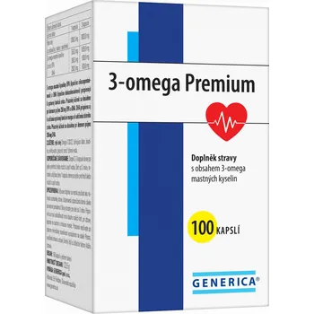 Přírodní produkt Generica 3-omega Premium 100 cps.