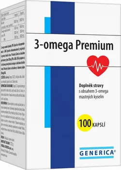 Přírodní produkt Generica 3-omega Premium 100 cps.