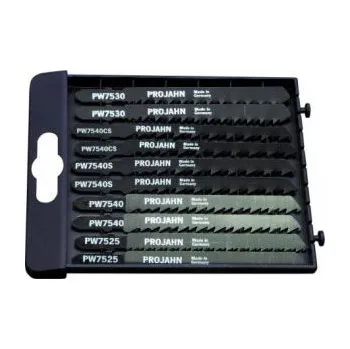 Sada pilek 10-ti dílná pro různé materiály výměnné pilky pro přímočaré