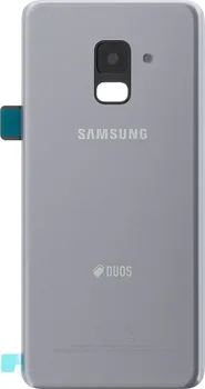 Náhradní kryt pro mobilní telefon Originální Samsung zadní kryt pro Galaxy A8 2018 šedý