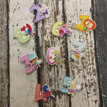 Knoflík Knoflík dětský, číslice