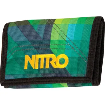 Peněženka Nitro Wallet Geo green