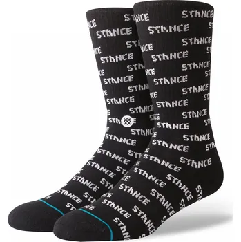 Pánská móda stance Ponožky repeat black